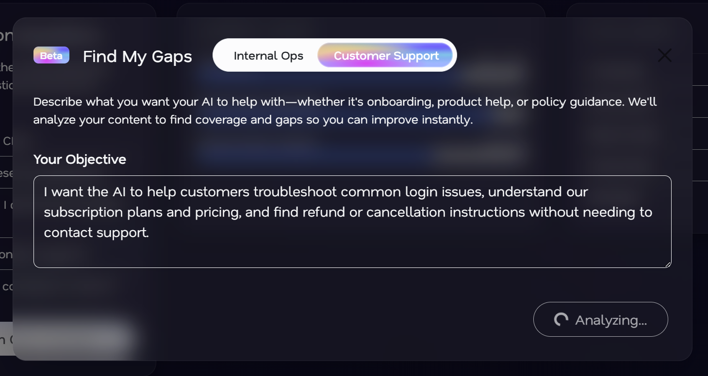 Customer Support Demo